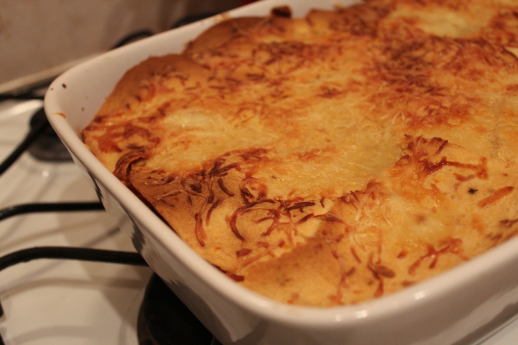 You Big Eejit Chicken Fajita Lasagna