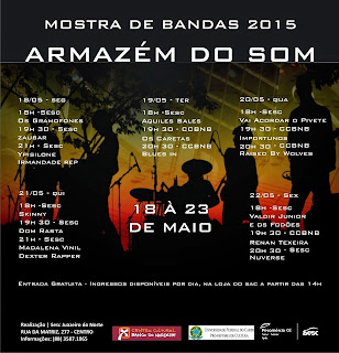 Mostra de Bandas Armazém do Som 2015
