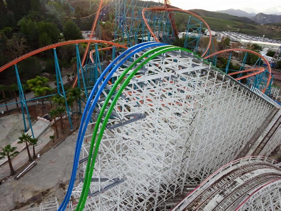 InSanity lurks Inside Twisted Colossus at Six Flags Magic Mountain