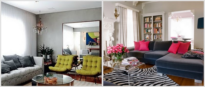 de sala dois ambientesGlamour e Glacê Casa Salas de Estar Sala De Estar Sofa Preto ~ de sala dois ambientesGlamour e Glacê Casa Salas de Estar