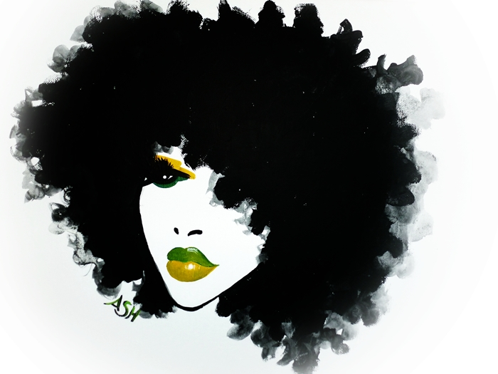Naturally Fierce Feature Ashley Aka Ashthepainter Global