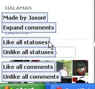 Cara Like Semua Status Teman Facebook Dengan Sekali Klik