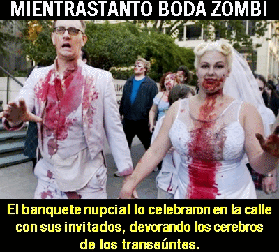 mientrastanto boda zombis calle