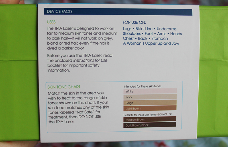 TRIA Hair Removal Laser A LITTLE OBSESSED