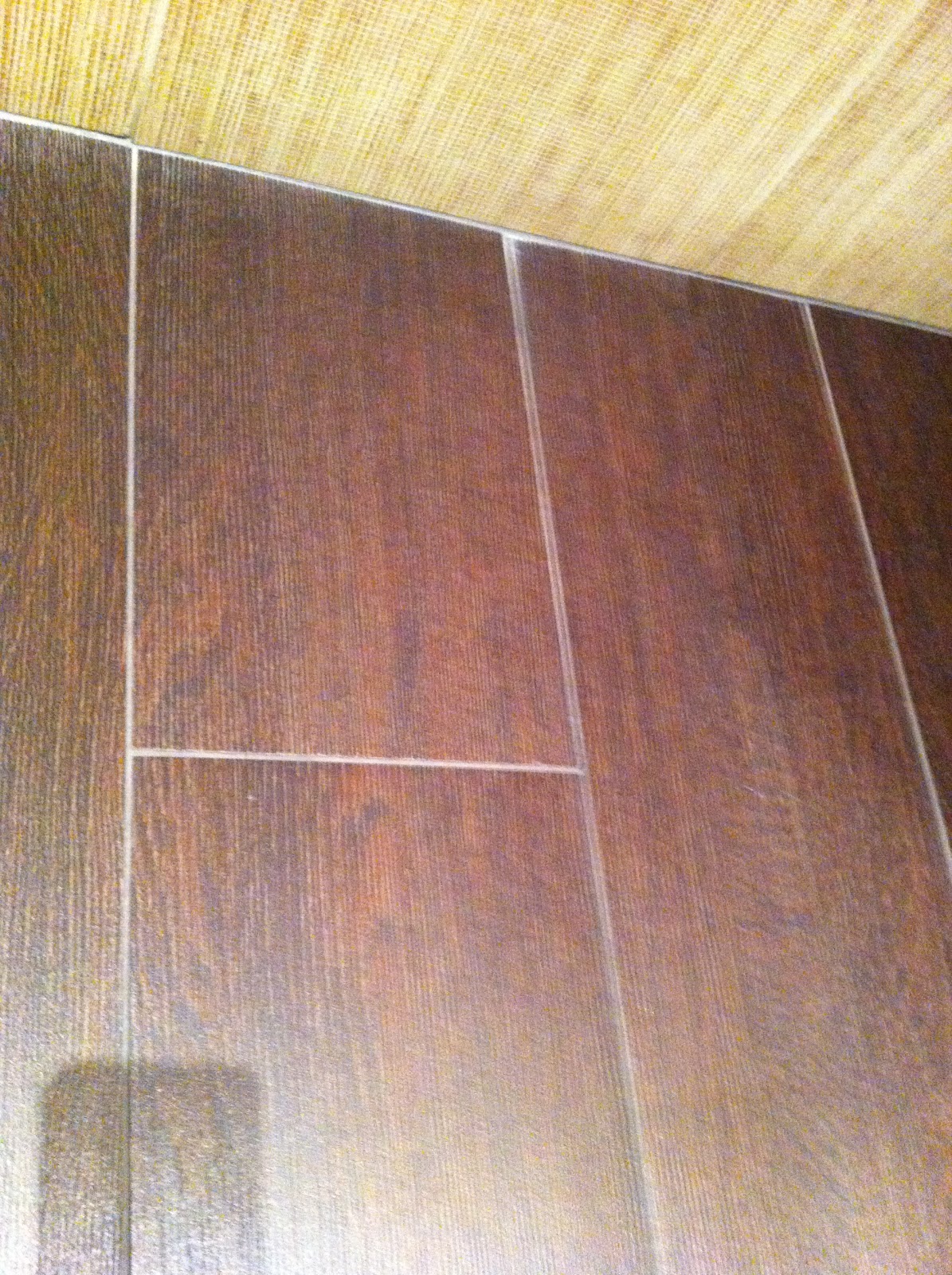 To Da Loos Bamboo Tiles And Fake Wood Floor Porcelaine