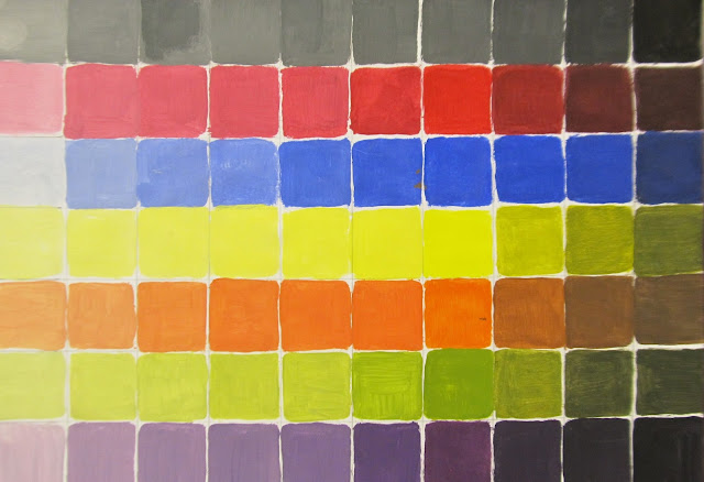 Art Teacher Creature: Monochromatic Painting