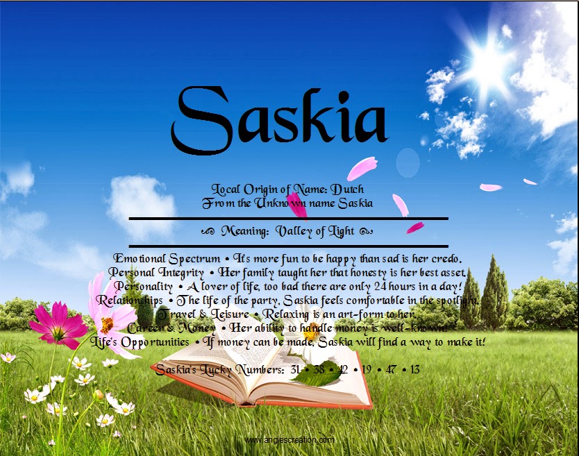 Saskia Unique Names