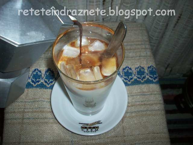 Iced coffee