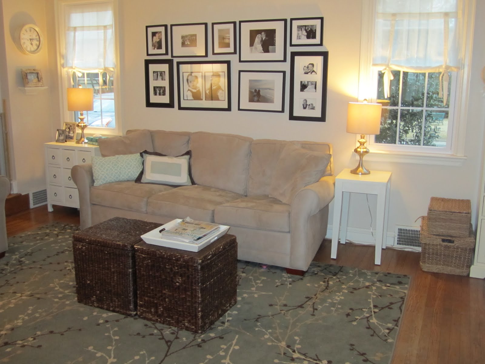 Swoon Style and Home Home Swoon Home Living Room before & after