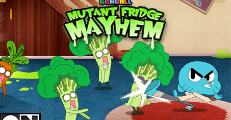 Grumpyface Studios: Coming Soon: Gumball: Mutant Fridge Mayhem