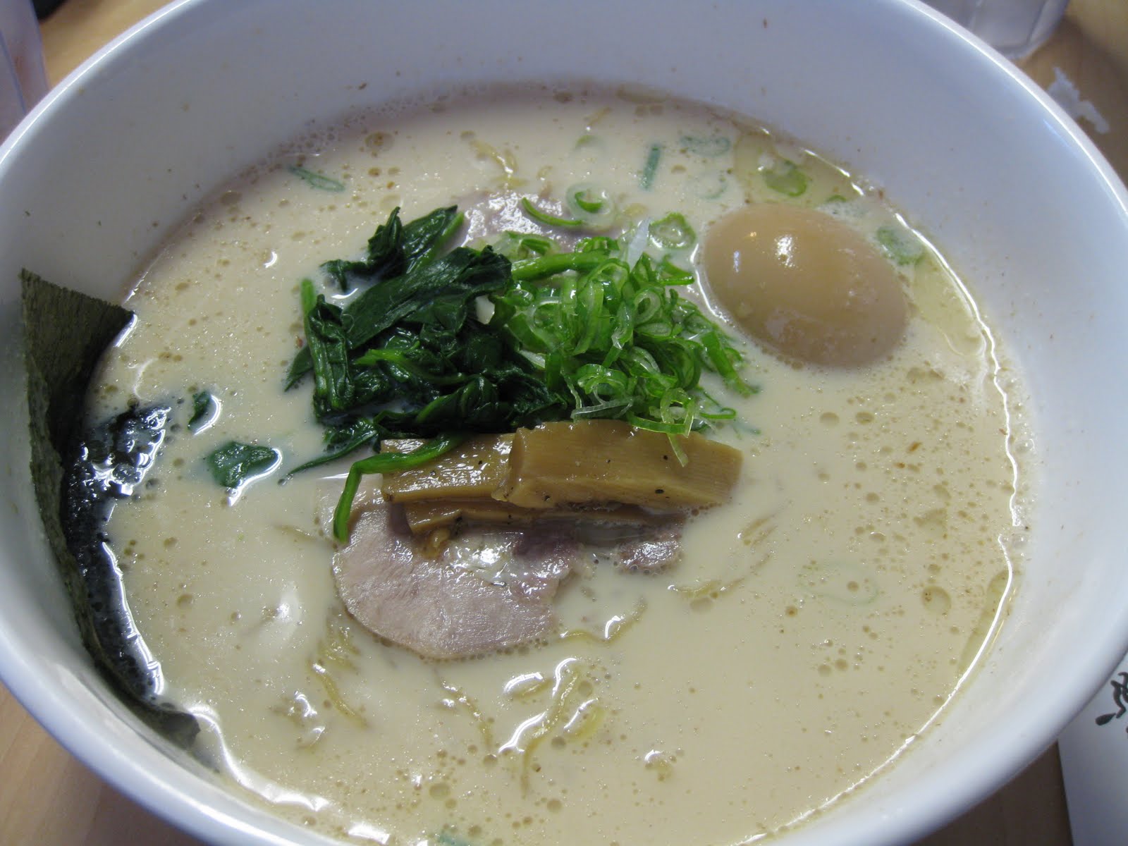 soy milk ramen