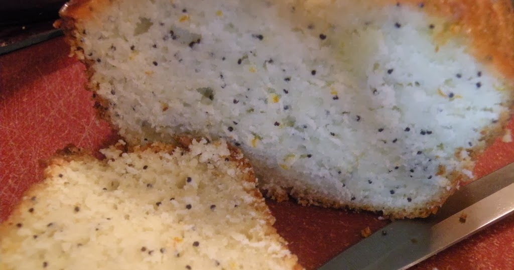 Winged Musings Tangerine Poppy Seed Bread