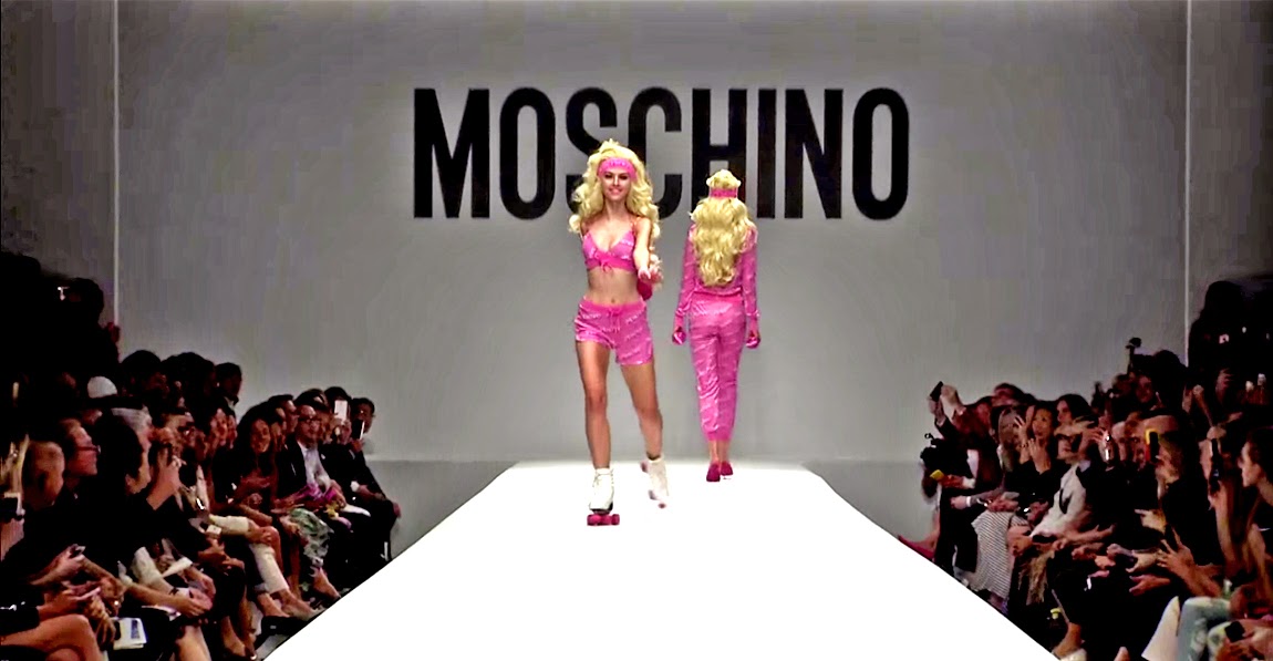 Nick Verreos: RUNWAY REPORT..Milan Fashion Week S/S 2015: Moschino by  Jeremy Scott Barbie Collection