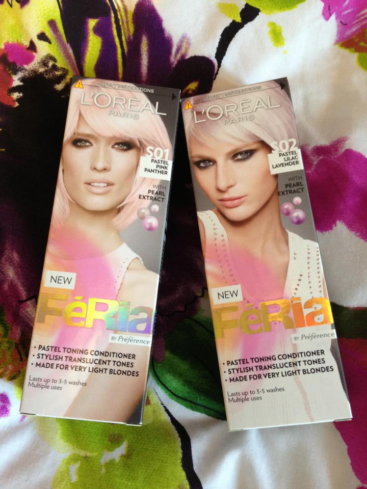 Cosmutifull Review L'oreal feria pastel toning conditioner