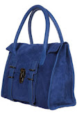 suede tote bag