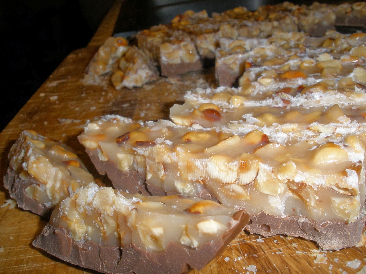 Rachel's Recipes Hazelnut Toffee Crunch