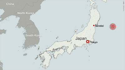 earthquake in japan
