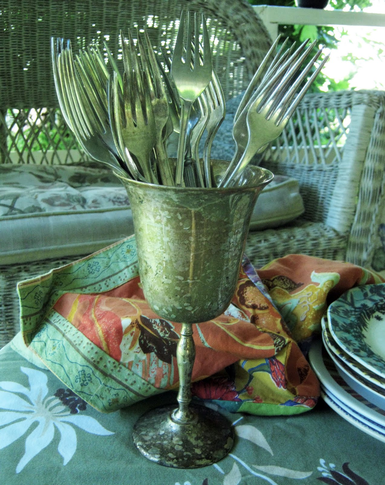 sorta fabulous Repurpose Vintage Silver for a Polished Look