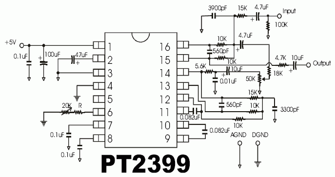 skema rangkaian echo repeater pt2399 kumpulan skema rangkaian elektronika skema rangkaian echo repeater pt2399 kumpulan skema rangkaian elektronika