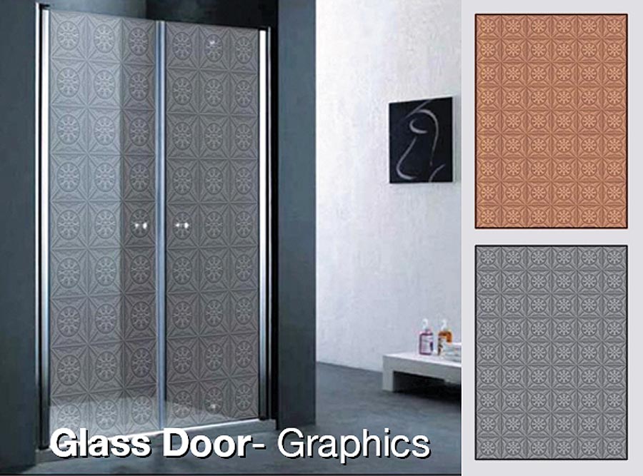 Printing On Glass Printed Glass Door