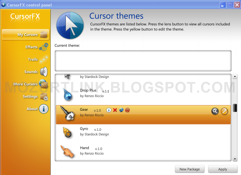 free download software cursor fx