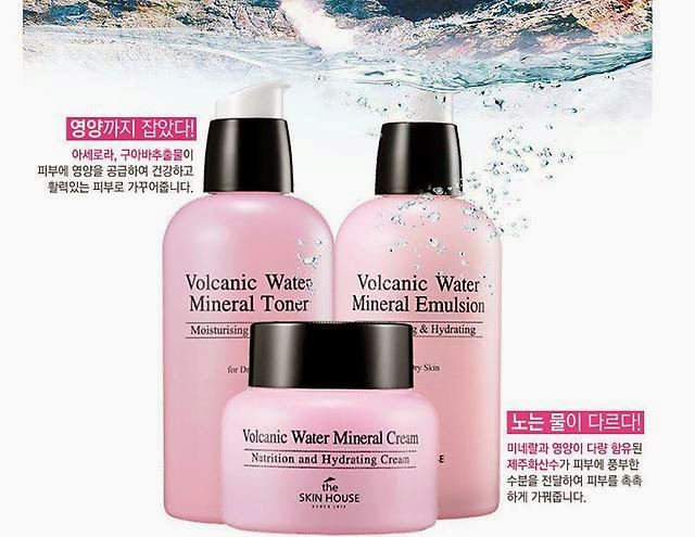 The Skin House Volcanic Water Mineral Set