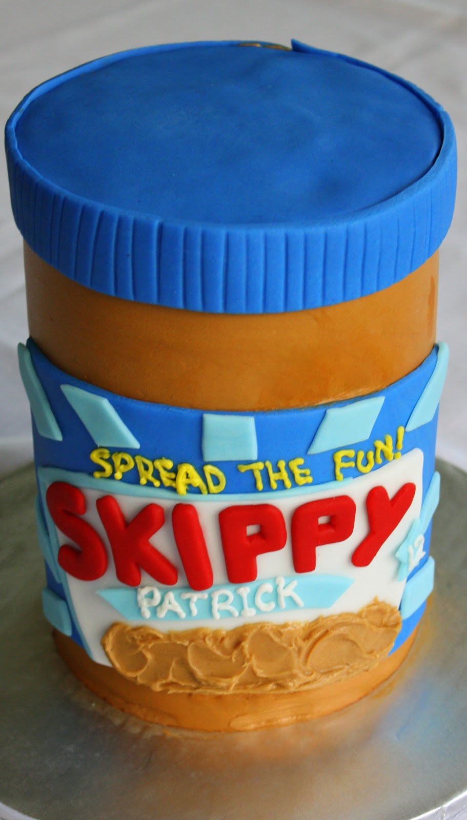 Claudine Skippy Peanut Butter Jar Cake