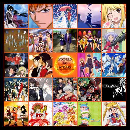 HOTARU NO HIKARI: Lista de animes