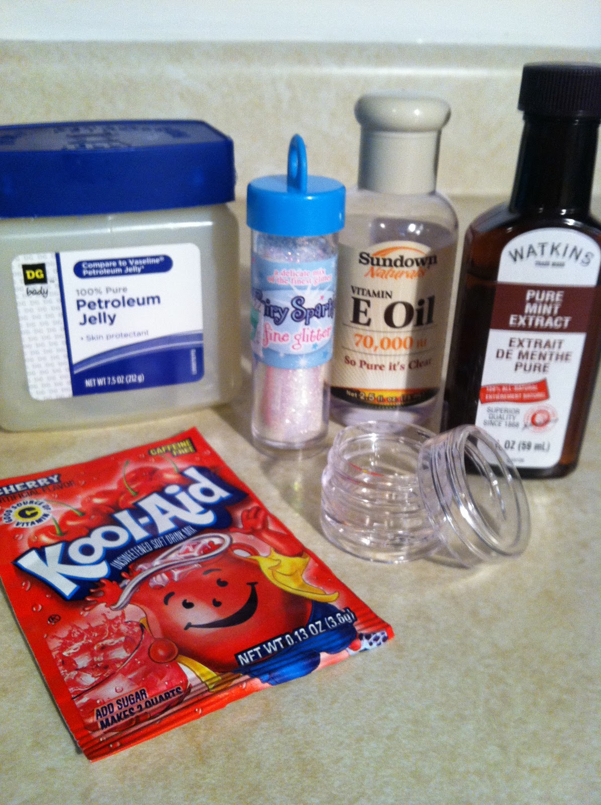 Our Family of Four Candy Cane Lip Gloss