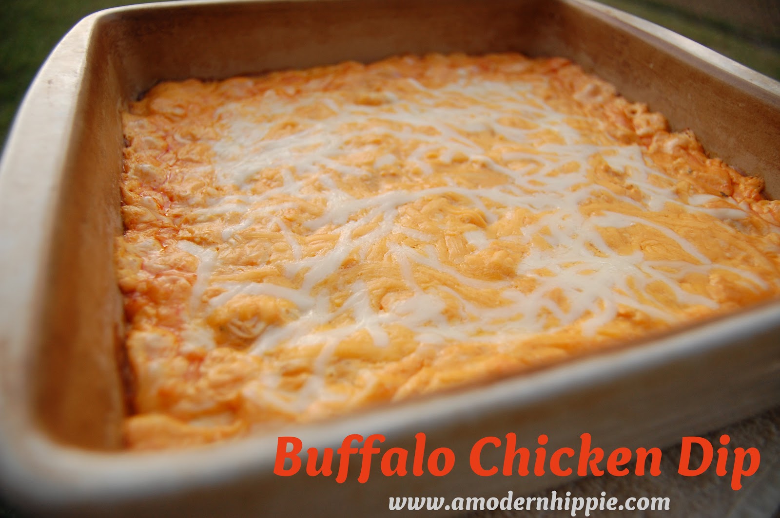 A Modern Hippie Buffalo Chicken Dip {Gluten Free}