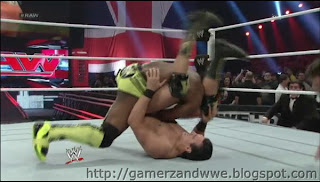 Kofi Kingston Pins Alberto Del Rio on WWE raw held on 05/11/2012
