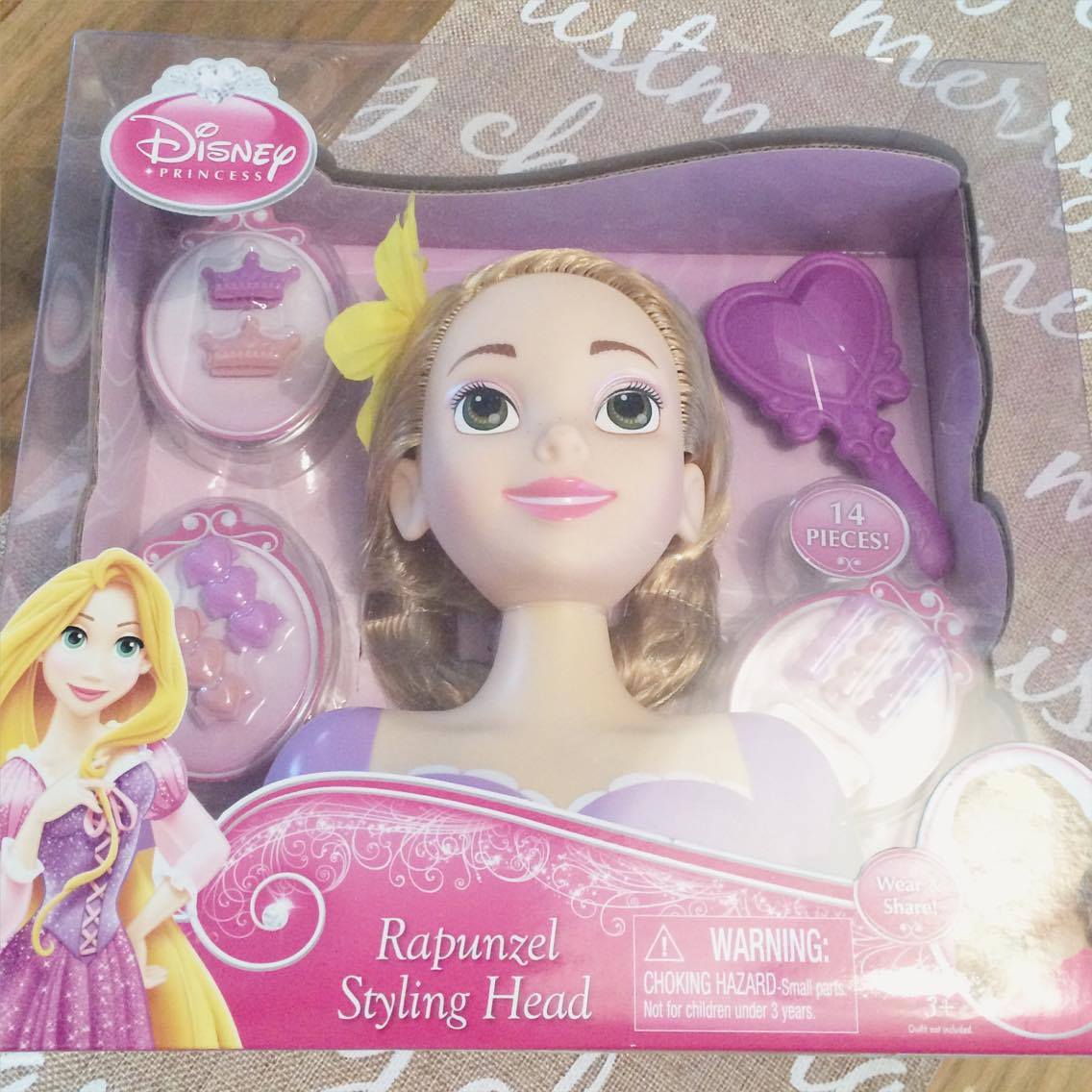 rapunzel styling head tesco