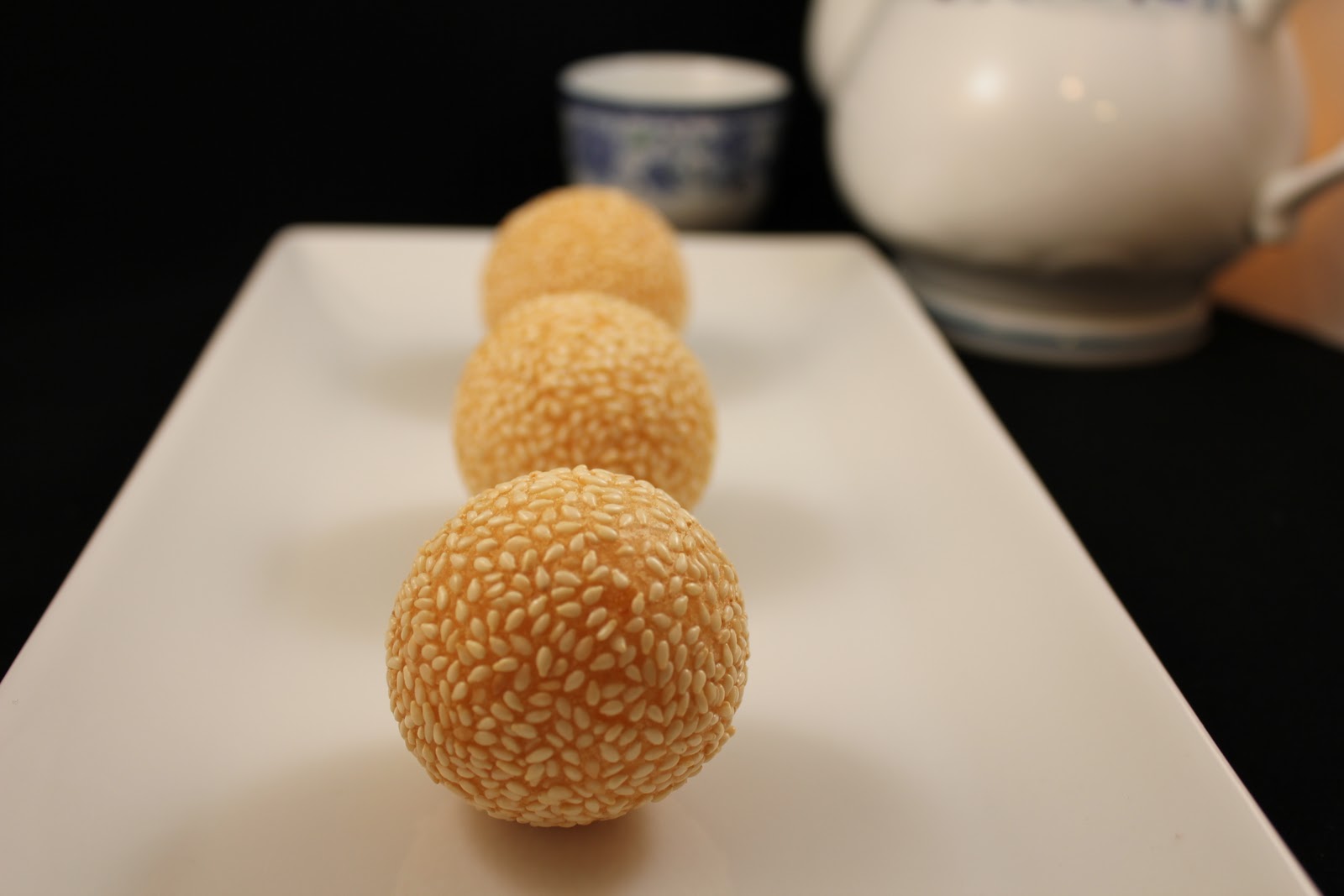 Banh Cam Vietnamese Sesame Seed Balls Gwen's Kitchen Creations