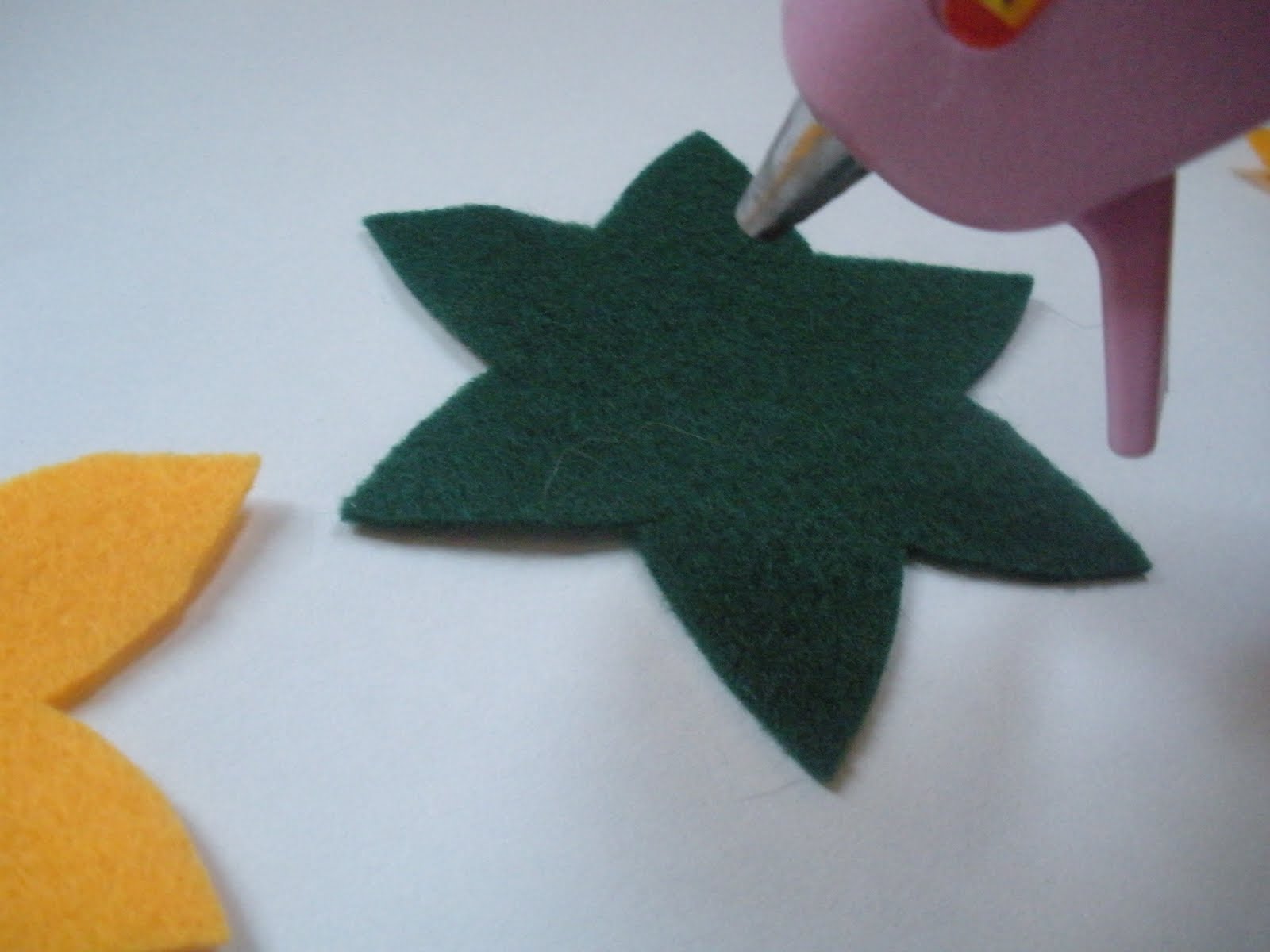 Felt Sunflowers