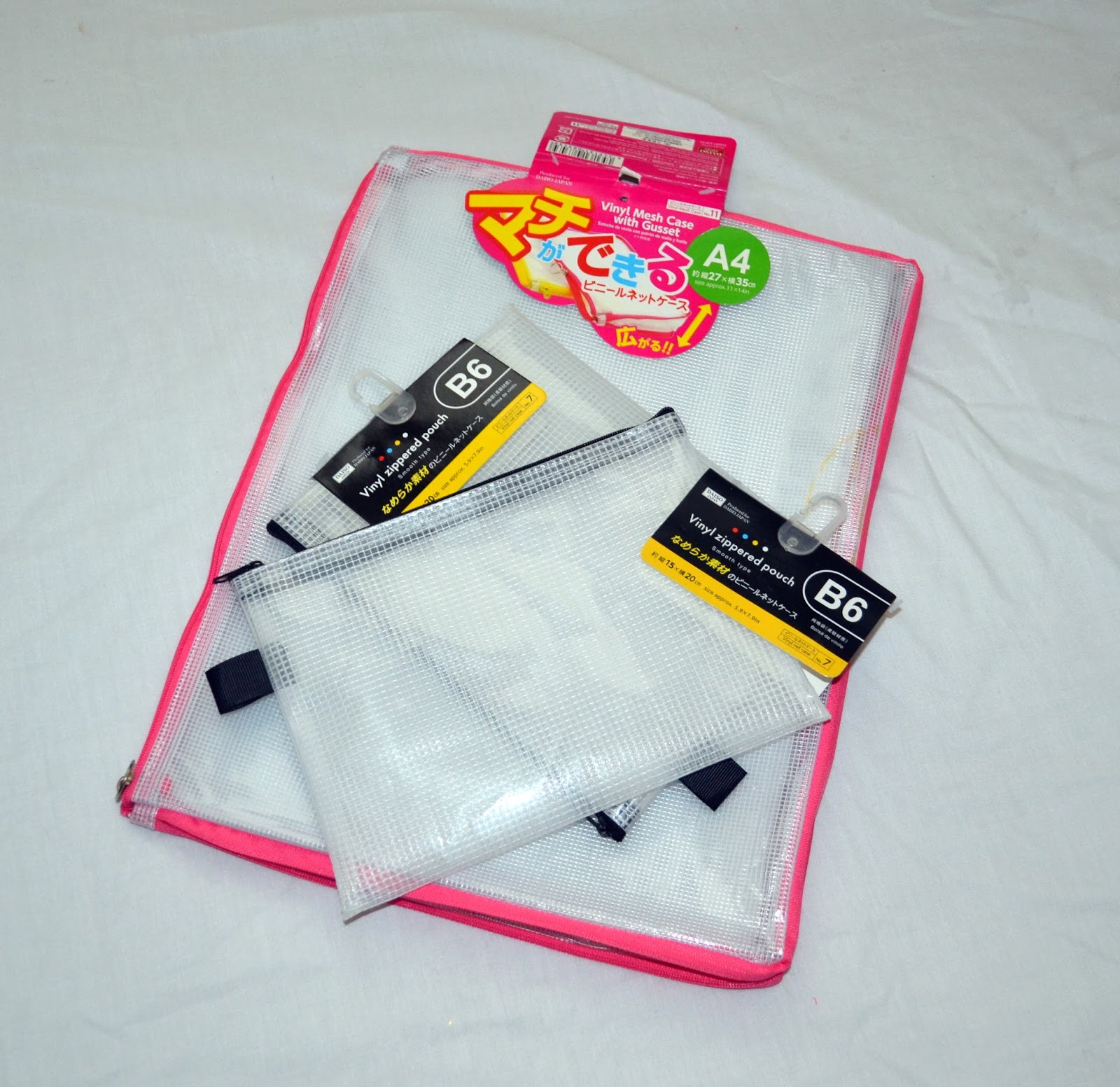 Vinyl zippered travel bag Rachel Teodoro