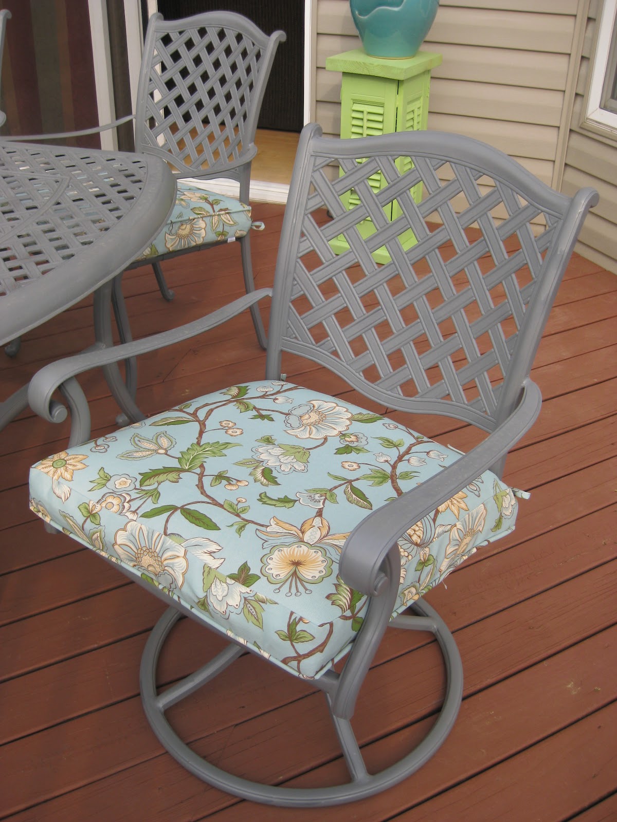 Our Pinteresting Family Patio Furniture Redo Using Spray Paint By
