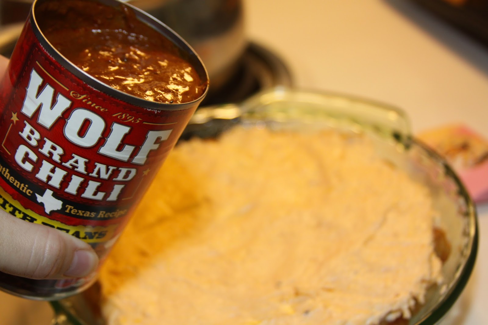 For the Love of Food Homegating Chili Cheese Tater Tot Dip