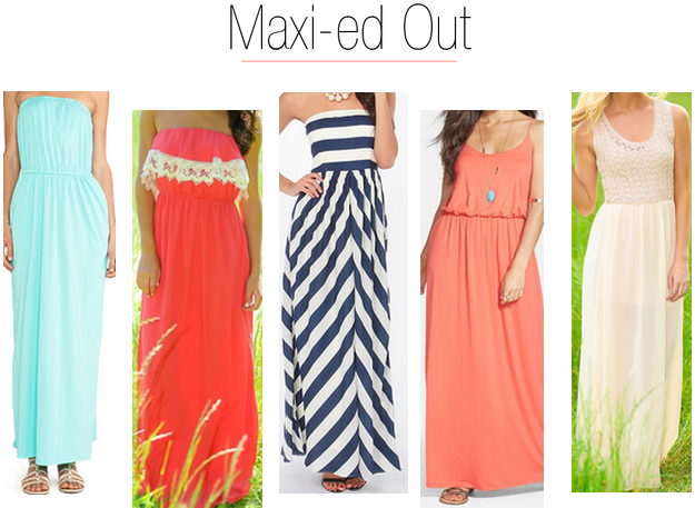 Ruffles: Maxi Dresses | Summer Fashion 2014