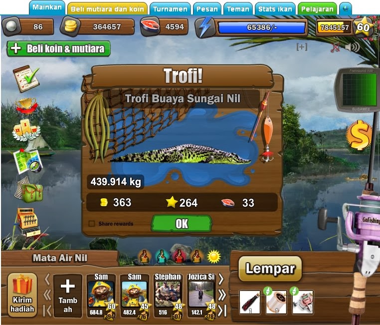 Cheat Game Facebook Go Fishing Hack Instant Catch Fish Update