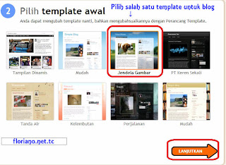 cara membuat blog di blogger