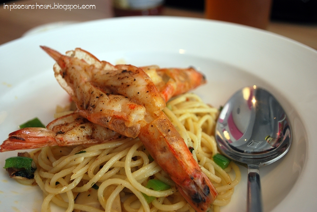 Prawn Aglio Olio