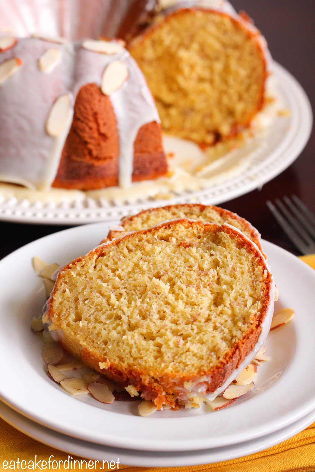 Banana Pudding Bundt Cake with White Chocolate Ganache Eat Cake For
