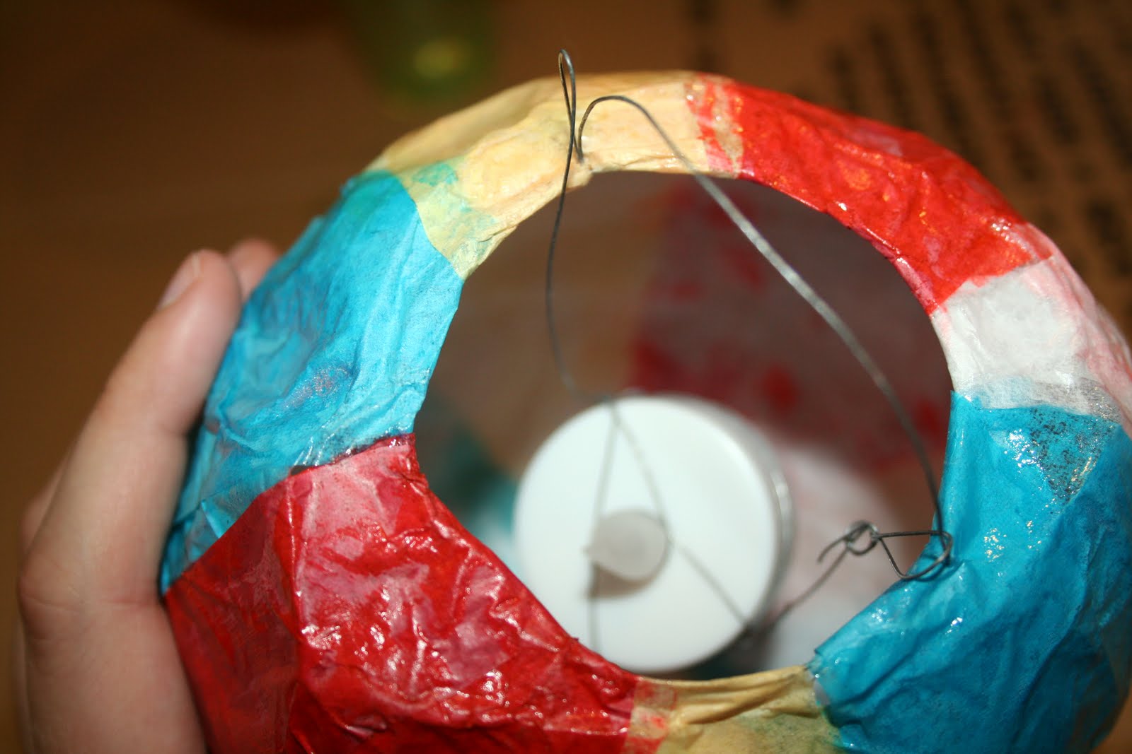 The Experimental Crafter ICC32 Beach Ball Summer Lanterns