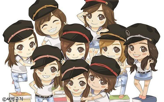 ~A cocachosha blog~: SNSD / Girls Generation cartoon