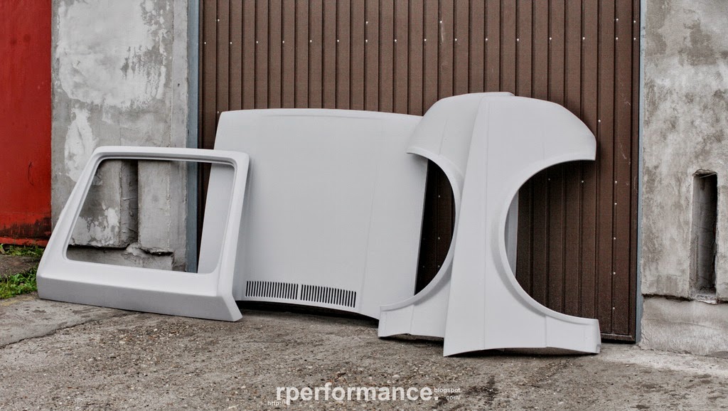 Rperformance WorkDaily VW golf Mk1 fiberglass parts