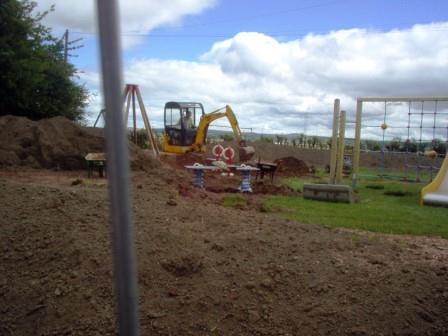 Airth Community Garden Landscaping works