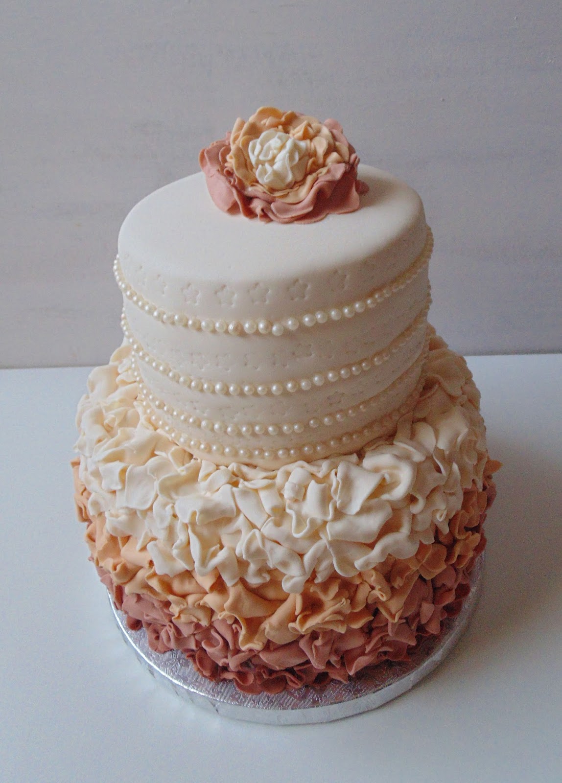 Horno obsesión Pastel de Bodas de Oro