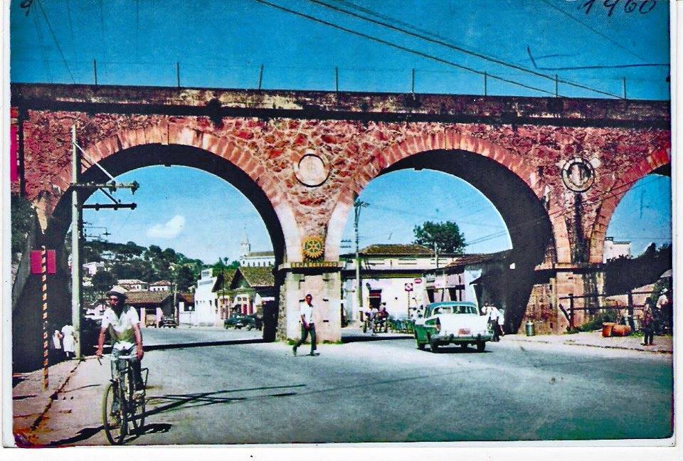 Pontilhão de Barbacena MG - Decada de 60