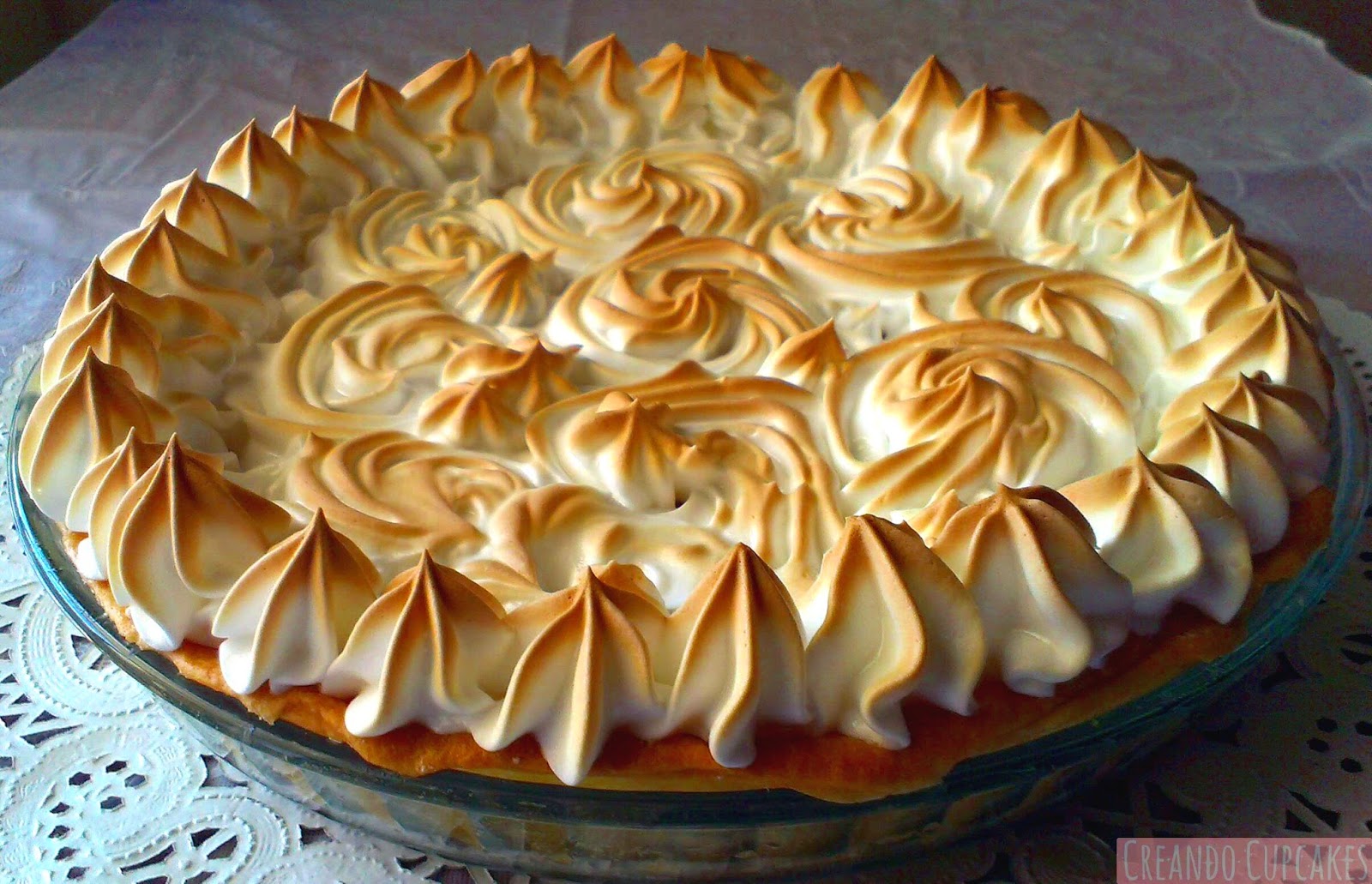 Creando Cupcakes Tarta de limón con merengue o Lemon pie