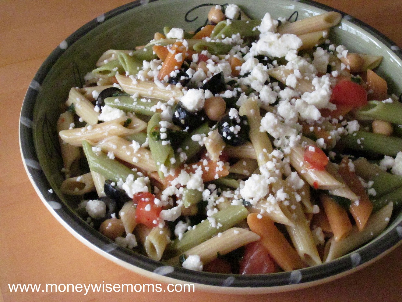Spinach & Feta Pasta Salad Moneywise Moms